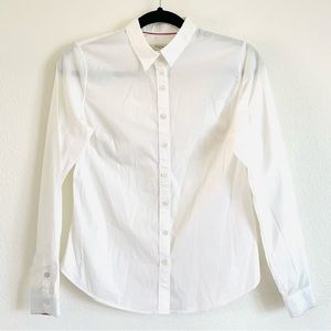 Paul Smith Essential Classic White Dress Shirt Button Down *Flaw